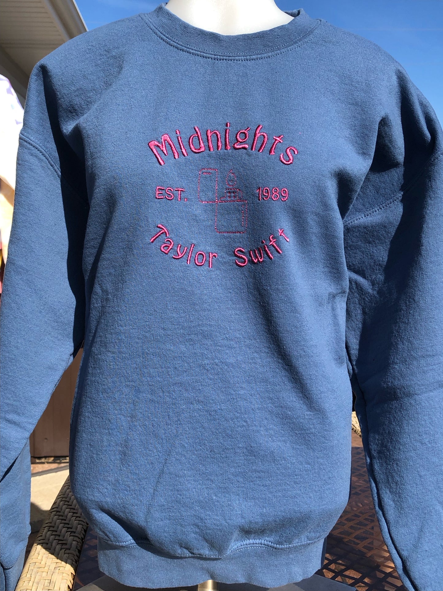Midnights Embroidered Sweatshirt