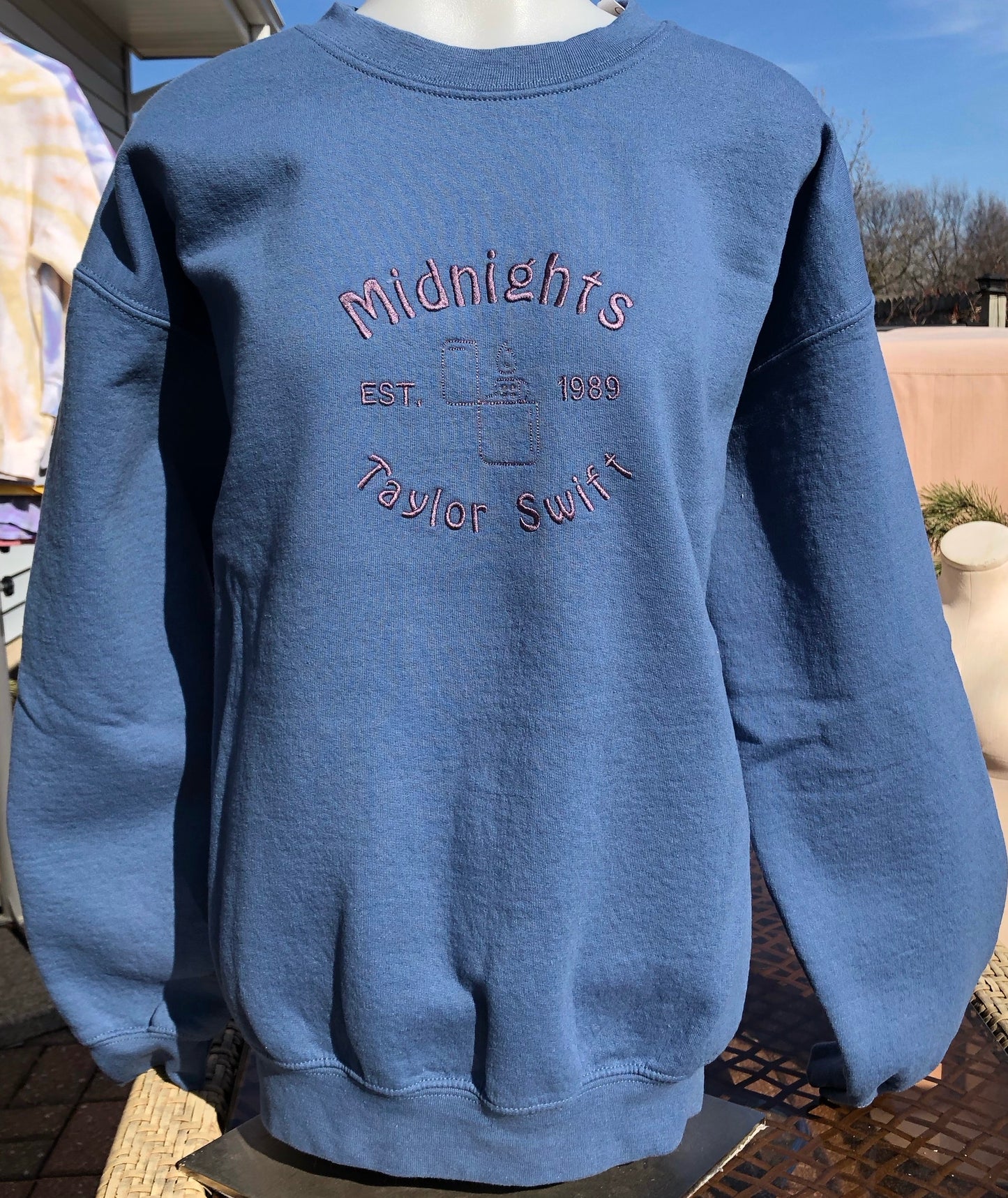 Midnights Embroidered Sweatshirt